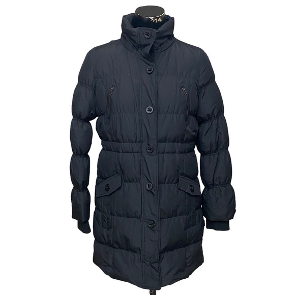 Baleno Down Collection Black Puffer Coat Size Medium - Picture 1 of 8